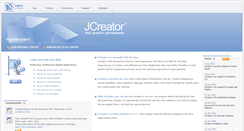 Desktop Screenshot of jwww.jcreator.com