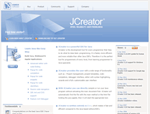 Tablet Screenshot of jwww.jcreator.com